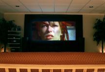 Collins' Cinema in operation w/ lights on (real screen shot on HT photo) click for details.
